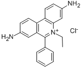 3,8-diamino-5-ethyl-6-phenylphenanthridinium chloride CAS#: 602-52-8