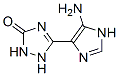 3H-1,2,4-Triazol-3-one, 5-(5-amino-1H-imidazol-4-yl)-1,2-dihydro- CAS#: 502143-23-9