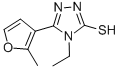 3H-1,2,4-Triazole-3-thione,4-ethyl-2,4-dihydro-5-(2-methyl-3-furanyl)-(9CI) CAS#: 438230-35-4