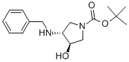 (3R,4R)-N-Boc-3-(benzylamino)-4-hydroxypyrrolidine CAS#: 429673-83-6