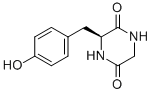 (3S)-3-((4-HYDROXYPHENYL)METHYL)-2,5-PIPERAZINEDIONE CAS#: 5625-49-0