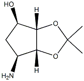 (3aS,4R,6S,6aR)-6-AMinotetrahydro-2,2-diMethyl-4H-cyclopenta-1,3-dioxol-4-ol CAS#: 592533-90-9