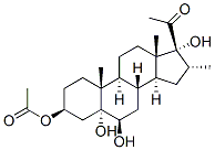 3beta,5alpha,6beta,17-tetrahydroxy-16alpha-methylpregnan-20-one 3-acetate CAS#: 50629-89-5