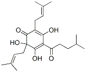 4-(1-Oxo-4-methylpentyl)-3,5,6-trihydroxy-2,6-bis(3-methyl-2-butenyl)-2,4-cyclohexadien-1-one CAS#: 59122-94-0