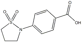 4-(1,1-DIOXIDOISOTHIAZOLIDIN-2-YL)BENZOIC ACID CAS#: 52962-52-4