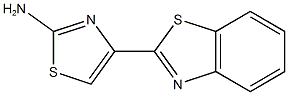 4-(1,3-BENZOTHIAZOL-2-YL)-1,3-THIAZOL-2-AMINE CAS#: 54469-54-4