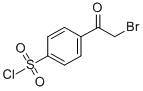4-(2-BROMOACETYL)BENZENESULFONYL CHLORIDE CAS#: 5038-59-5