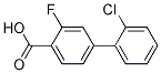 4-(2-Chlorophenyl)-2-fluorobenzoic acid CAS#: 505082-99-5