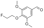 4-(2-FLUOROETHOXY)-3,5-DIMETHOXY-BENZALDEHYDE CAS#: 501699-82-7