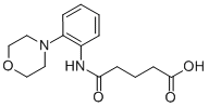 4-(2-MORPHOLIN-4-YL-PHENYLCARBAMOYL)-BUTYRIC ACID CAS#: 436088-59-4