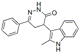 4-(2-Methyl-1H-indol-3-yl)-6-phenyl-4,5-dihydro-3(2H)-pyridazinone CAS#: 54104-29-9