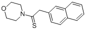 4-(2-NAPHTHYLTHIOACETYL)MORPHOLINE CAS#: 5399-06-4