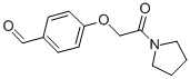 4-(2-OXO-2-PYRROLIDIN-1-YL-ETHOXY)-BENZALDEHYDE CAS#: 438229-79-9