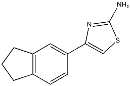 4-(2,3-DIHYDRO-1H-INDEN-5-YL)-1,3-THIAZOL-2-AMINE CAS#: 59543-75-8