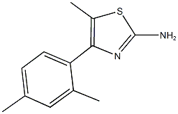4-(2,4-DIMETHYLPHENYL)-5-METHYL-1,3-THIAZOL-2-AMINE CAS#: 438227-56-6