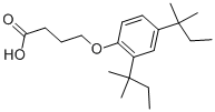 4-(2,4-Di-tert-pentylphenoxy)butyric acid CAS#: 50772-35-5