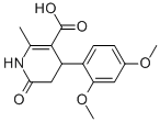 4-(2,4-Dimethoxyphenyl)-1,4,5,6-tetrahydro-2-methyl-6-oxo-3-pyridinecarboxylic a CAS#: 423120-09-6