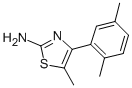 4-(2,5-DIMETHYL-PHENYL)-5-METHYL-THIAZOL-2-YLAMINE CAS#: 438220-19-0