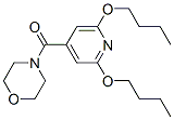 4-(2,6-Dibutoxyisonicotinoyl)morpholine CAS#: 57803-47-1