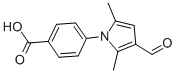 4-(3-FORMYL-2,5-DIMETHYL-1H-PYRROL-1-YL)BENZENECARBOXYLIC ACID CAS#: 52034-38-5