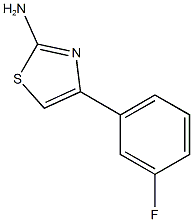 4-(3-Fluoro-phenyl)-thiazol- 2-ylamine CAS#: 446065-20-9