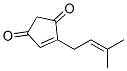 4-(3-Methyl-2-butenyl)-4-cyclopentene-1,3-dione CAS#: 58940-75-3