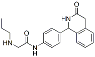 4'-(3-Oxo-1,2,3,4-tetrahydroisoquinolin-1-yl)-2-(propylamino)acetanilide CAS#: 54087-38-6