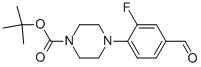 4-(4-BOC-PIPERAZINO-1-YL)-3-FLUOROBENZALDEHYDE CAS#: 501126-37-0