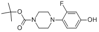 4-(4-BOC-PIPERAZINO-1-YL)-3-FLUOROPHENOL CAS#: 501126-38-1