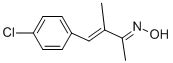 4-(4-Chlorophenyl)-3-methylbut-3-en-2-oxime CAS#: 55224-94-7