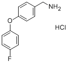 4-(4-FLUOROPHENOXY)BENZYLAMINE HYDROCHLORIDE CAS#: 568565-86-6