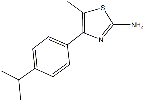 4-(4-ISOPROPYLPHENYL)-5-METHYL-1,3-THIAZOL-2-AMINE CAS#: 438218-20-3