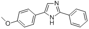 4-(4-METHOXYPHENYL)-2-PHENYL-1H-IMIDAZO& CAS#: 53458-08-5