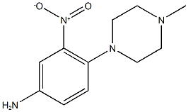 4-(4-Methyl-1-piperazinyl)-3-nitroaniline CAS#: 5367-67-9