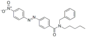 4-(4-Nitrophenyl)azo-N-pentyl-N-benzylbenzamide CAS#: 55429-23-7