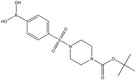 4-(4-(tert-butoxycarbonyl)piperazin-1-ylsulfonyl)phenylboronic acid CAS#: 486422-54-2