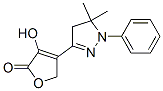 4-(4,5-Dihydro-5,5-dimethyl-1-phenyl-1H-pyrazol-3-yl)-3-hydroxyfuran-2(5H)-one CAS#: 50413-16-6