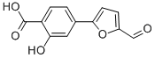 4-(5-FORMYL-FURAN-2-YL)-2-HYDROXY-BENZOIC ACID CAS#: 436088-45-8