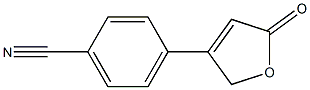 4-(5-Oxo-2,5-dihydrofuran-3-yl)benzonitrile CAS#: 58789-95-0