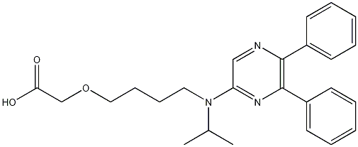 [4-[(5,6-DIPHENYLPYRAZINYL)(1-METHYLETHYL)AMINO]BUTOXY]-ACETIC ACID CAS#: 475085-57-5