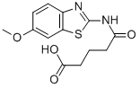 4-(6-METHOXY-BENZOTHIAZOL-2-YLCARBAMOYL)-BUTYRIC ACID CAS#: 436086-78-1