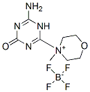4-(6-amino-1,4-dihydro-4-oxo-1,3,5-triazin-2-yl)-4-methylmorpholinium tetrafluoroborate CAS#: 54761-91-0