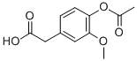 4-ACETOXY-3-METHOXYPHENYL ACETIC ACID CAS#: 5447-38-1