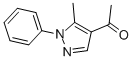 4-ACETYL-5-METHYL-1-PHENYLPYRAZOLE CAS#: 6123-63-3