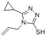 4-ALLYL-5-CYCLOPROPYL-4H-1,2,4-TRIAZOLE-3-THIOL CAS#: 443917-88-2