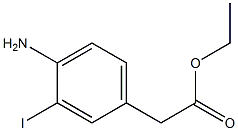 (4-AMino-3-iodo-phenyl)-acetic acid ethyl ester CAS#: 405267-73-4