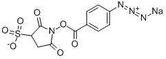 4-AZIDOBENZOIC ACID N-HYDROXY-SULFOSUCCINIMIDE ESTER SODIUM SALT CAS#: 401572-86-9