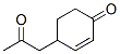 4-Acetonyl-2-cyclohexene-1-one CAS#: 56051-94-6