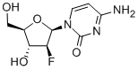 4-Amino-1-(2-deoxy-2-fluoro-beta-D-arabinofuranosyl)-2(1H)-pyrimidinone CAS#: 56632-83-8