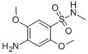 4-Amino-2,5-dimethoxy-N-methylbenzenesulphonamide CAS#: 49701-24-8